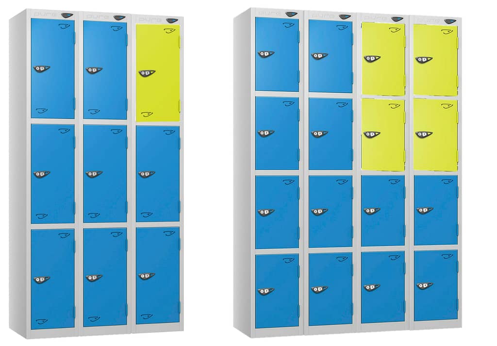 Pure fire rated lockers