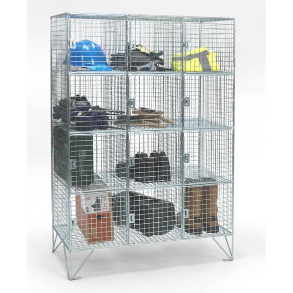 wire mesh lockers