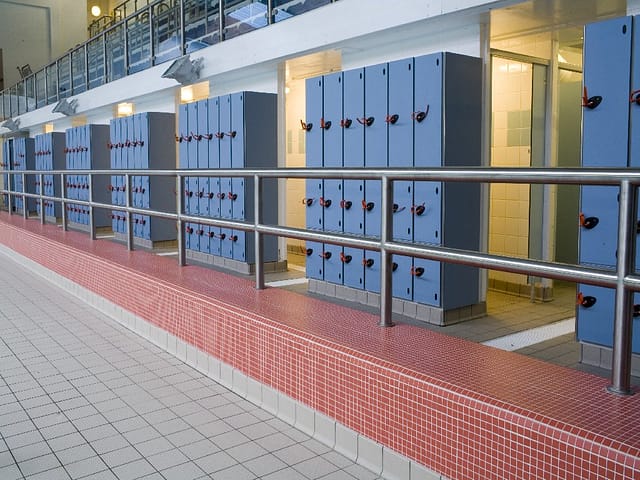 pool lockers